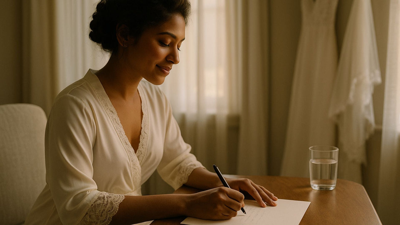 A Love Letter the Morning Of: A Wedding Day Tradition Worth Keeping
