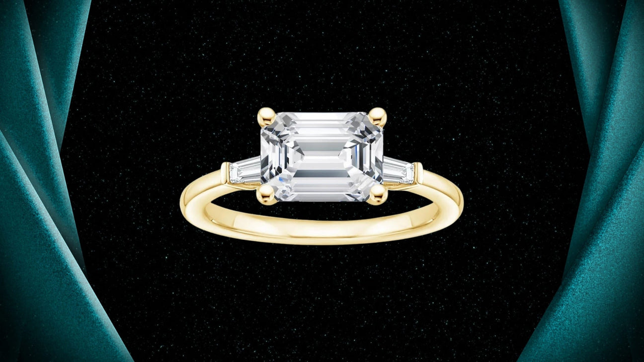 East-West Settings: A Modern Twist on Engagement Ring Design