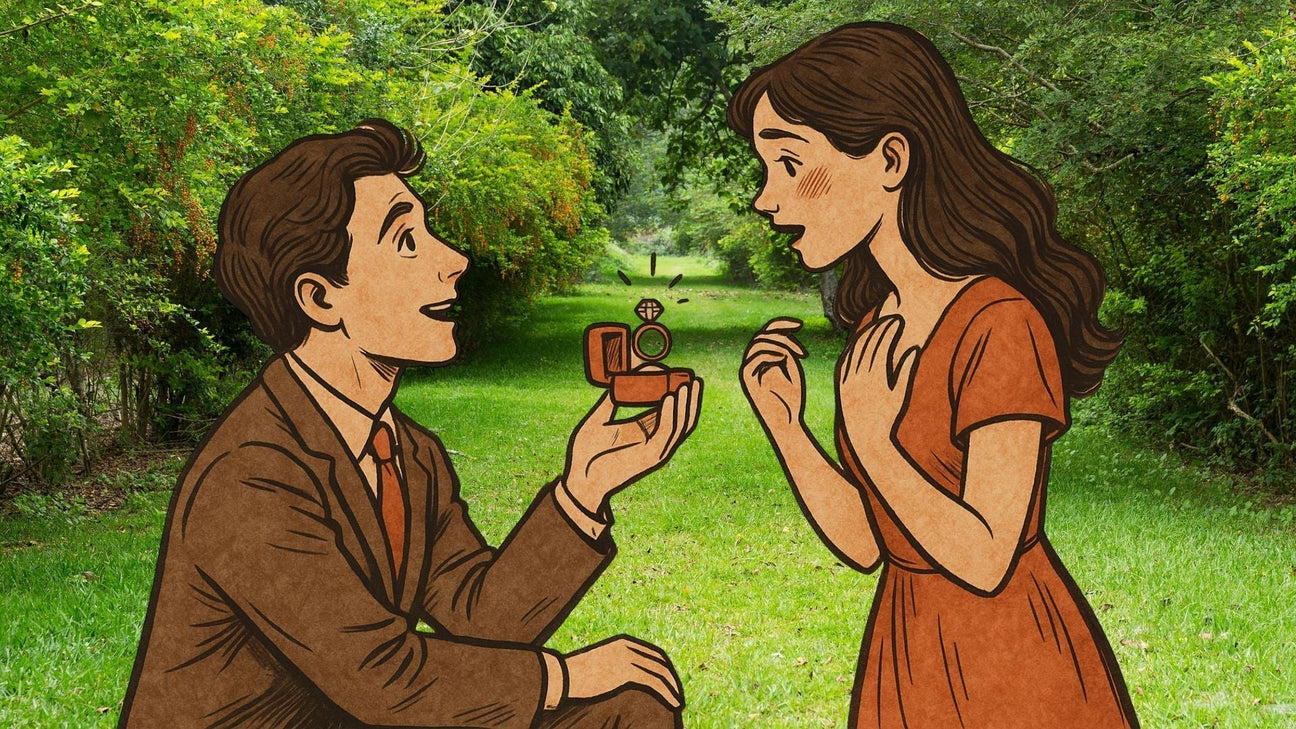 Ever Wonder Why We Say “Pop the Question”?
