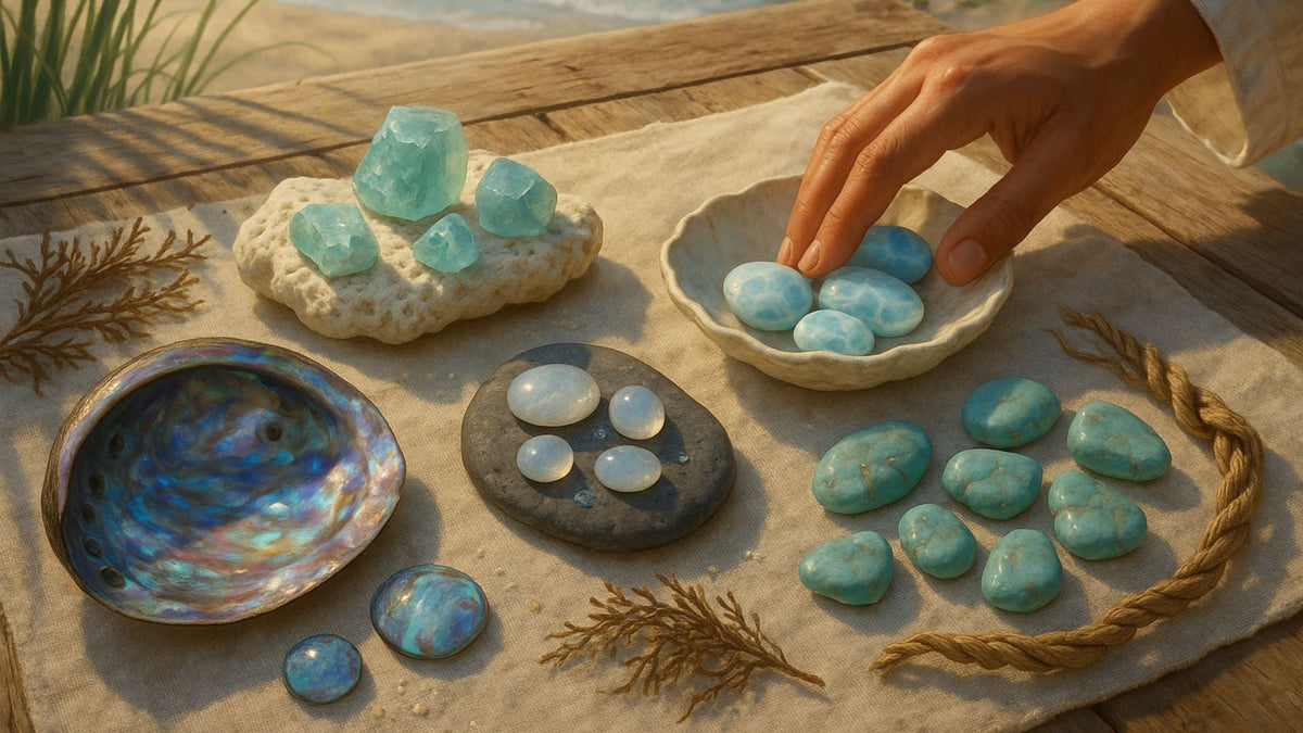 Gemstones for Ocean Lovers: Crystals That Carry the Sea