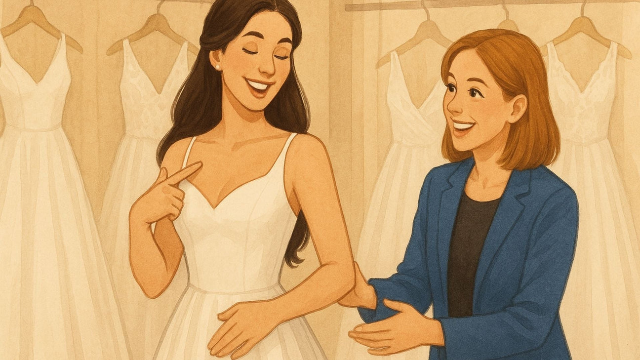 How to Actually Enjoy Wedding Dress Shopping