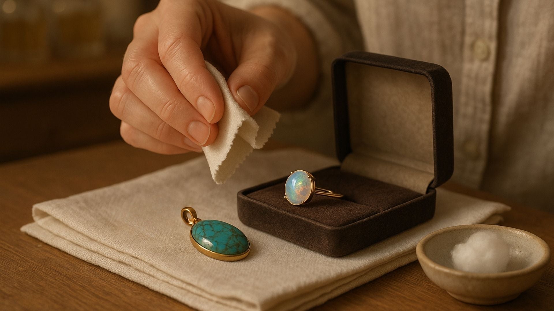 How to Care for Opals and Other Porous Stones