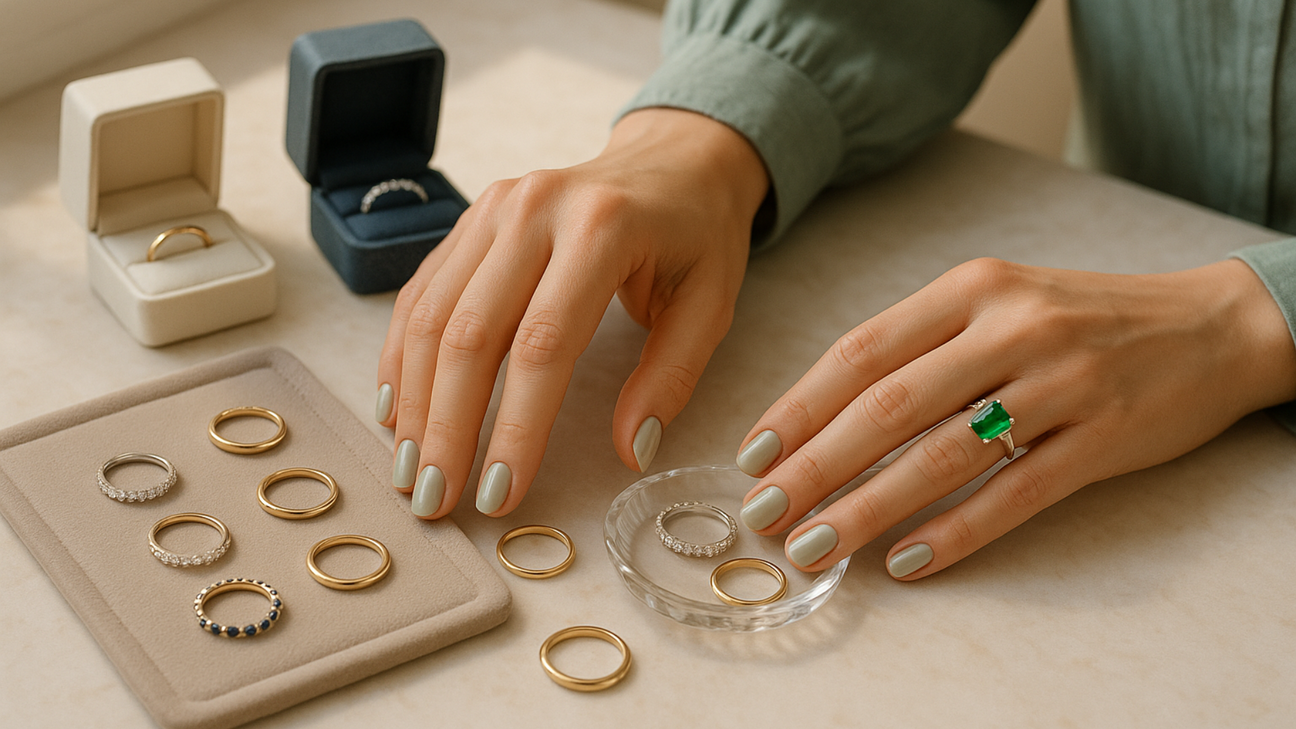 How to Choose a Wedding Band for a Unique Engagement Ring