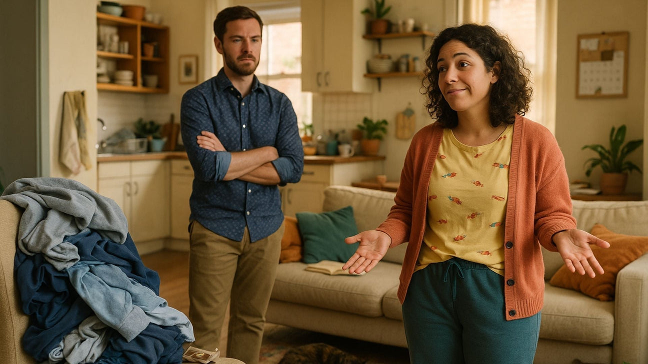 How to Live with a Messy Partner Without Losing Your Mind