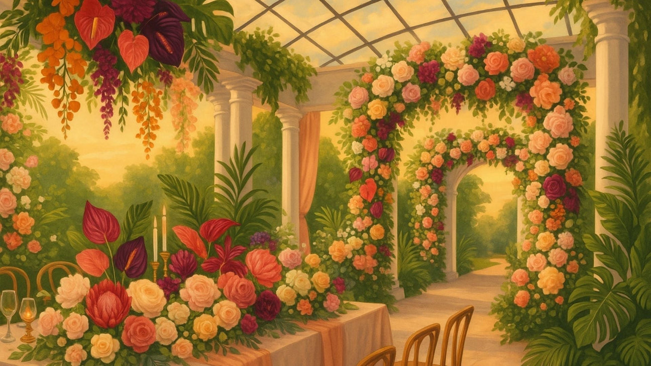 How to Mix Traditional and Modern Flowers in Your Wedding Decor