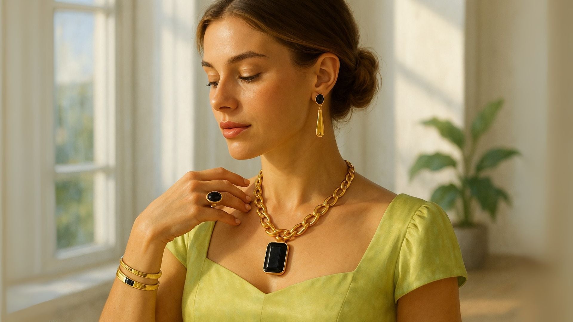 How to Style Onyx Jewelry