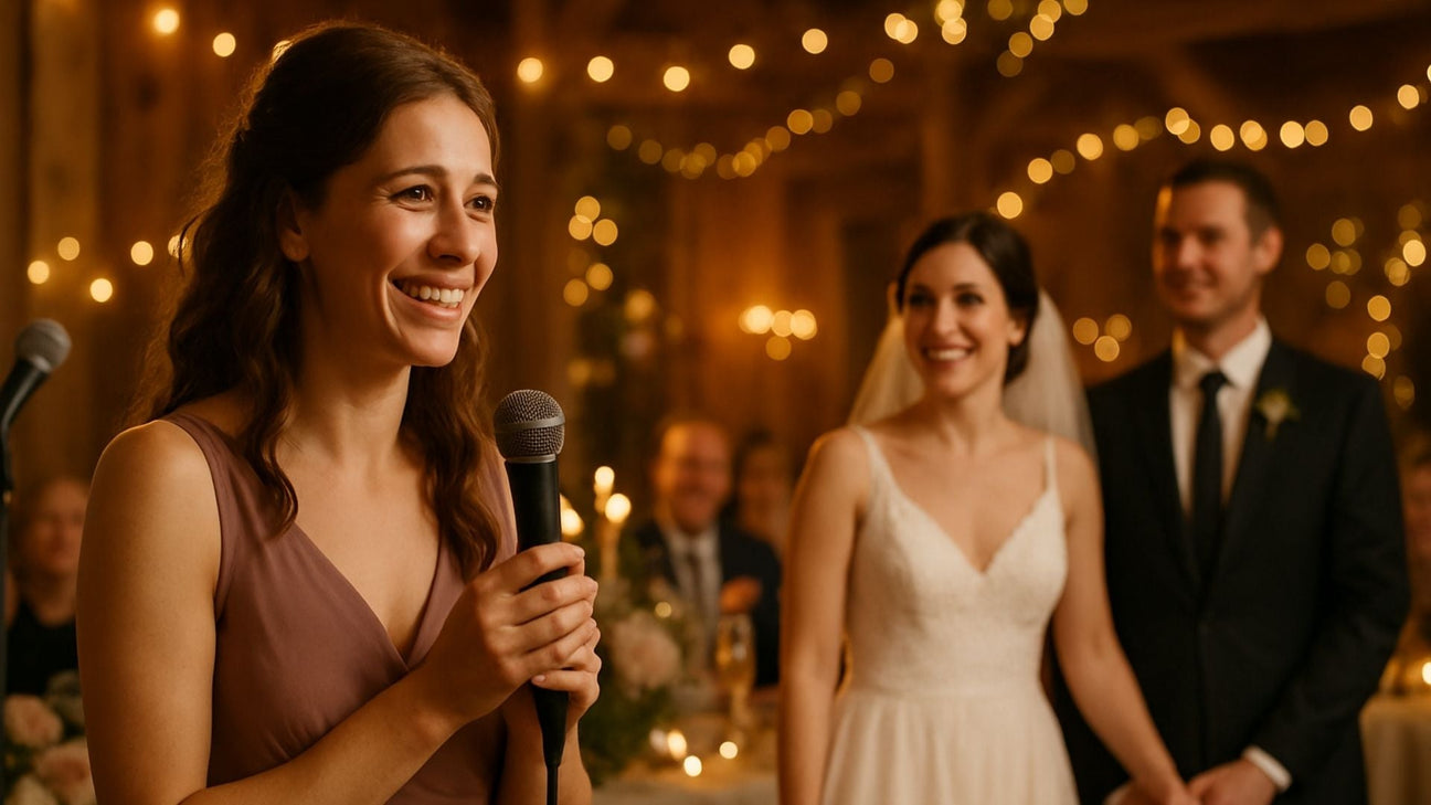 How to Write an Amazing Maid of Honor Speech