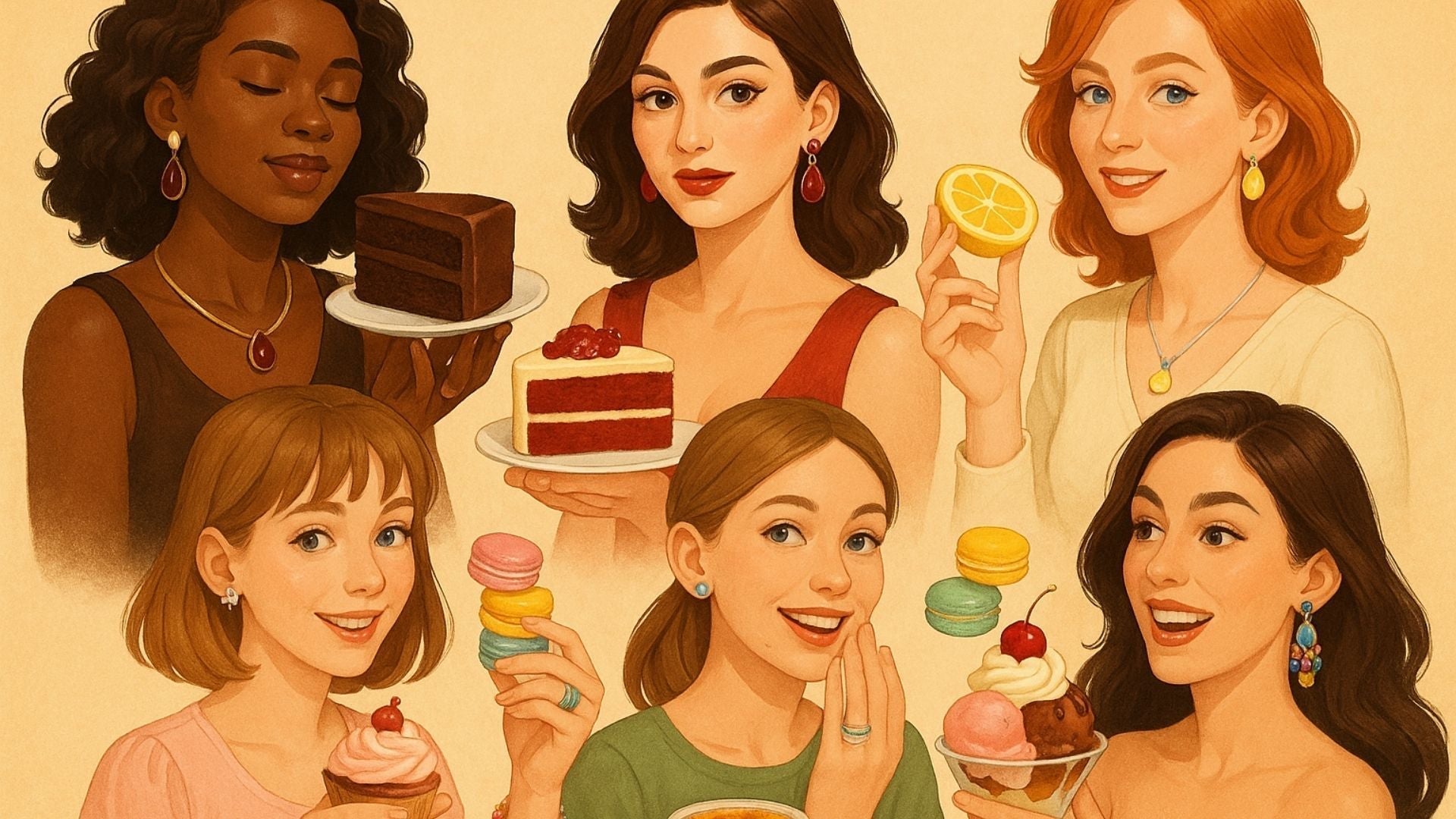 Jewelry Aesthetics Based on Your Favorite Dessert