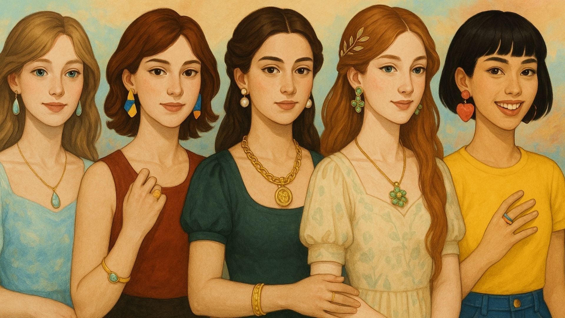 Jewelry Aesthetics Based on Your Favorite Painting or Art Style