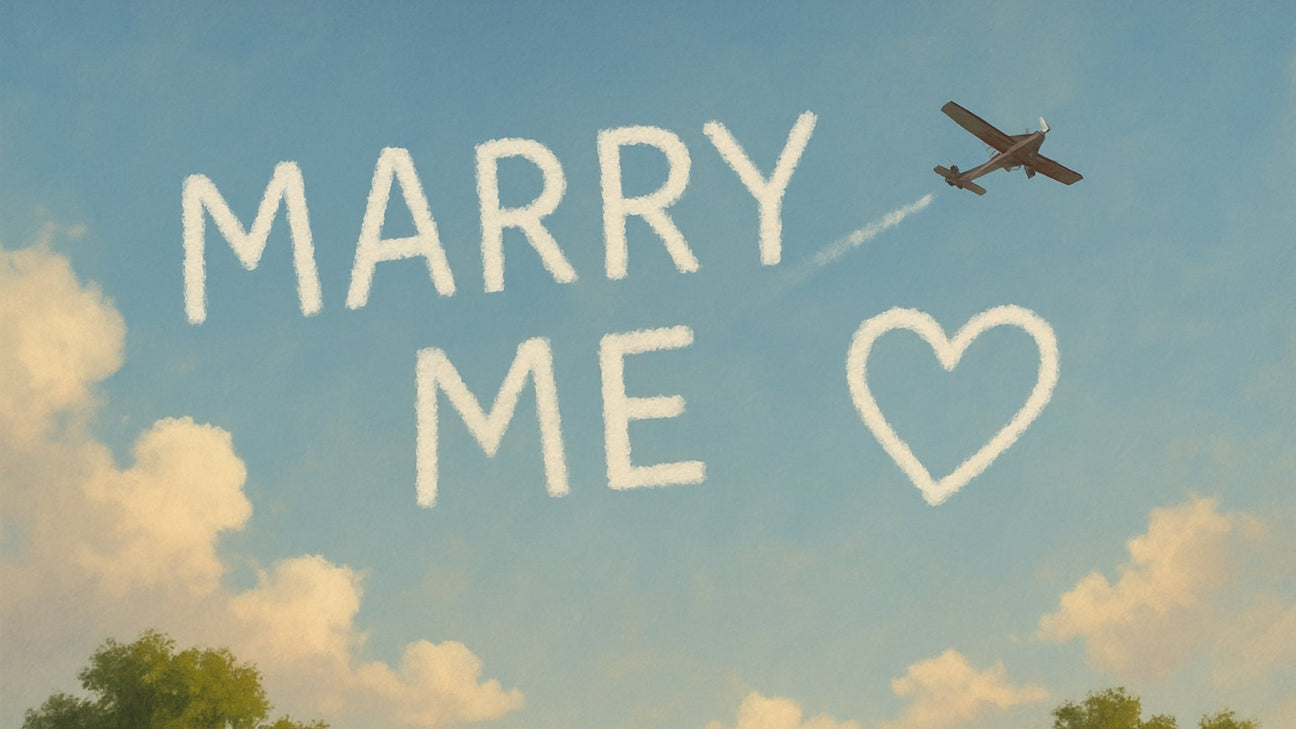 Say It in the Sky: How to Plan a Perfect Skywriting Proposal