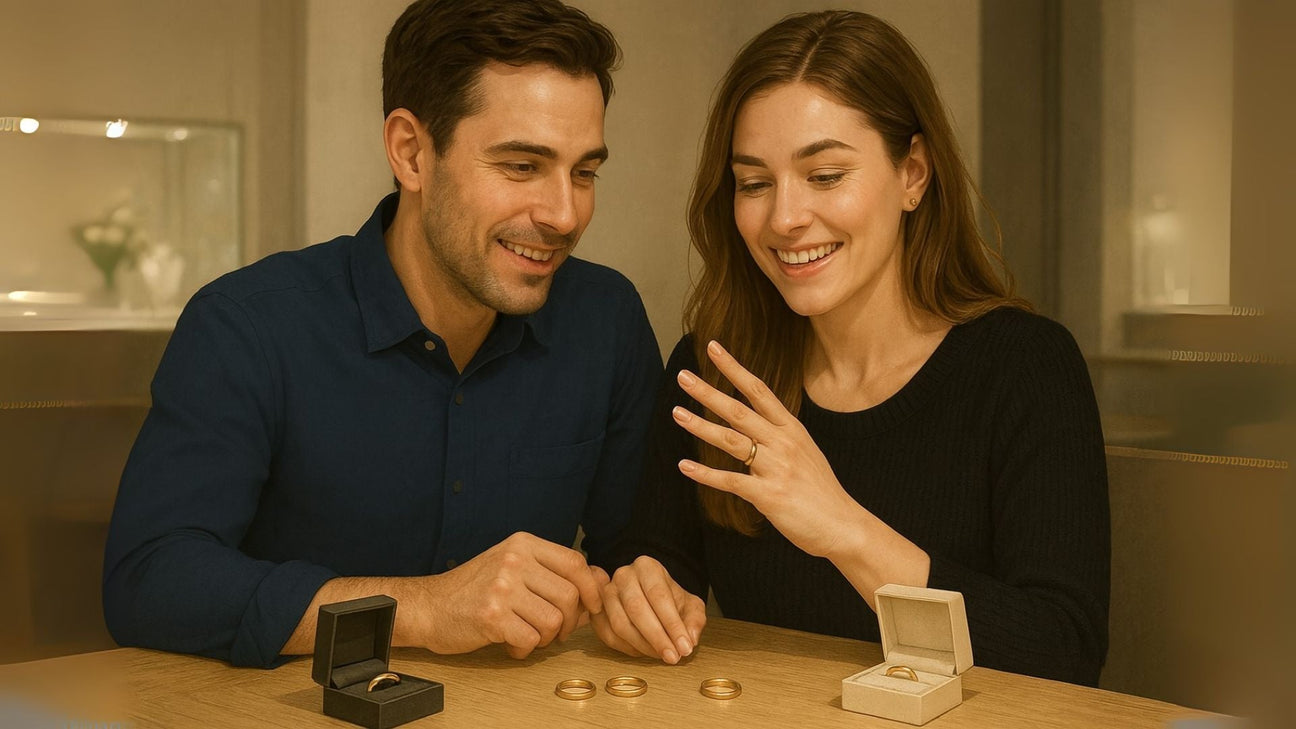 Should You Choose Wedding Bands Together or Separately?