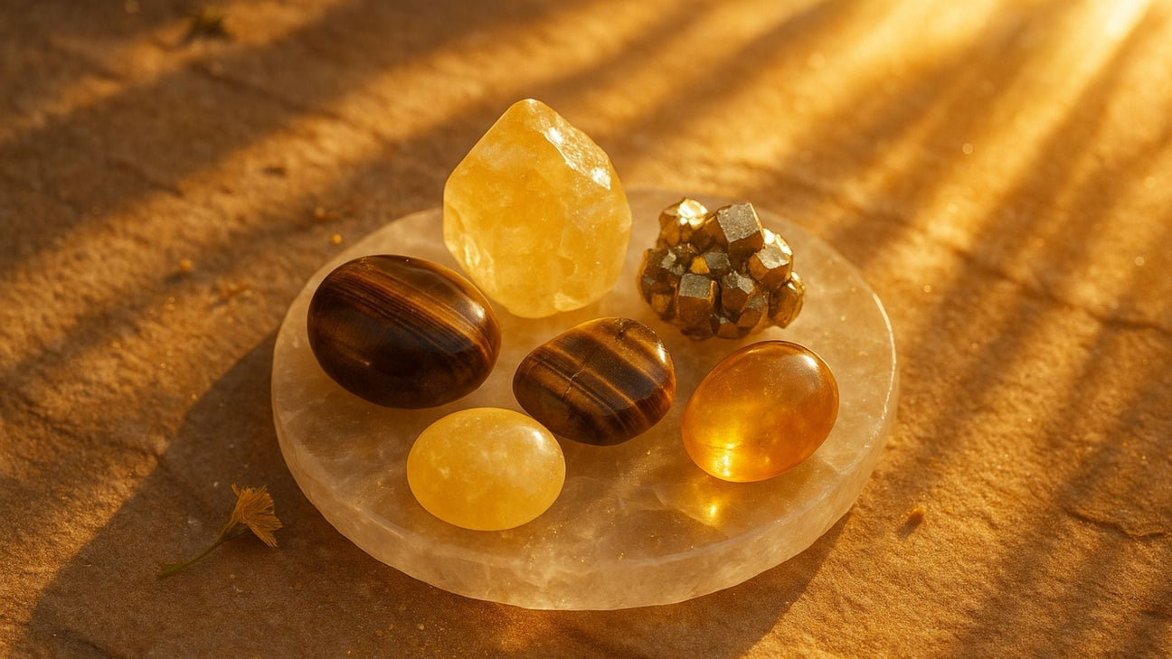 Solar Plexus Chakra Gemstones – Confidence and Personal Power