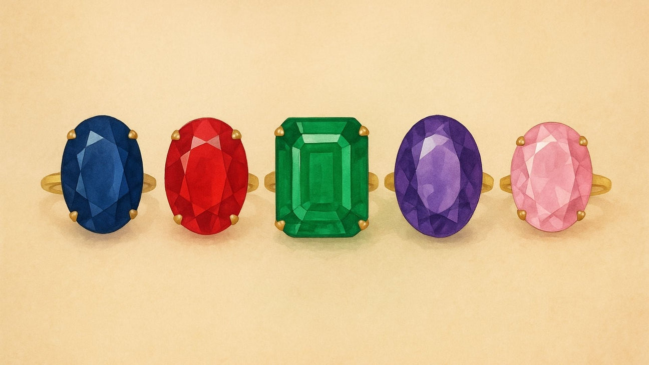The Gemstone Colors That Always Stay Popular