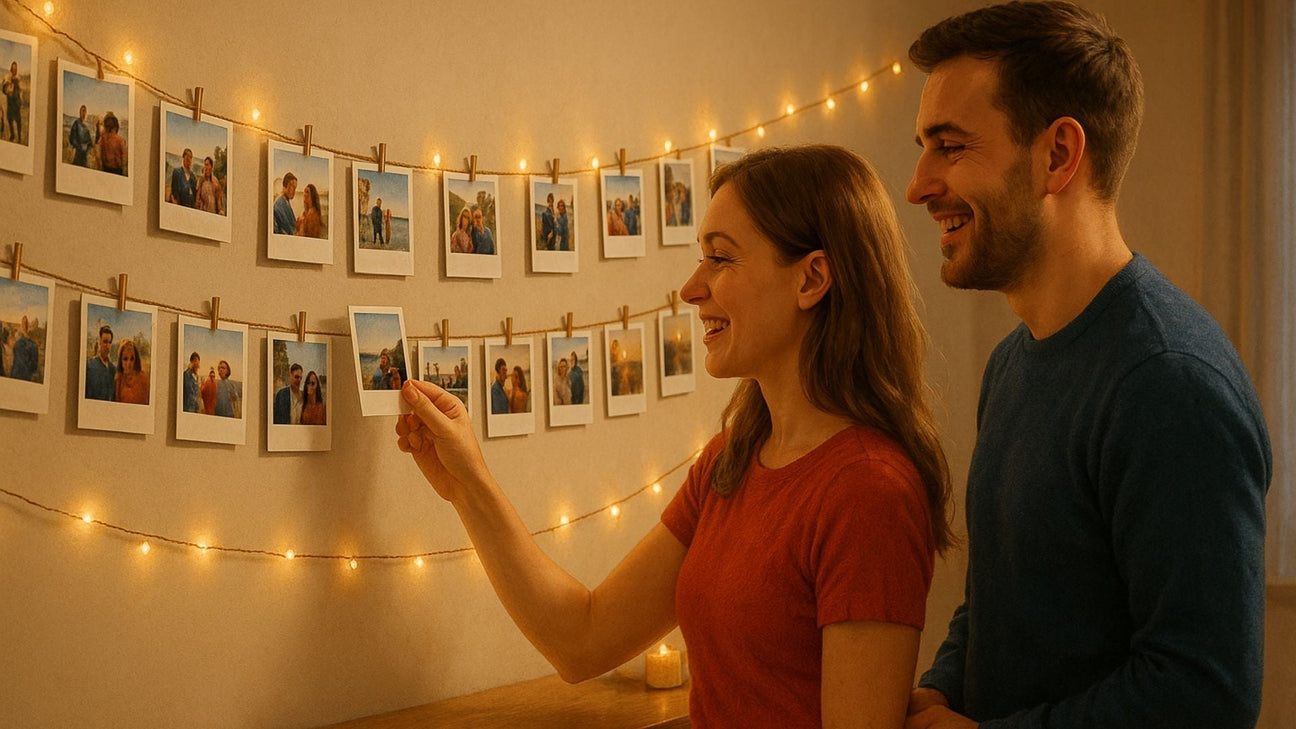 How to Plan a Polaroid Timeline Wall Proposal