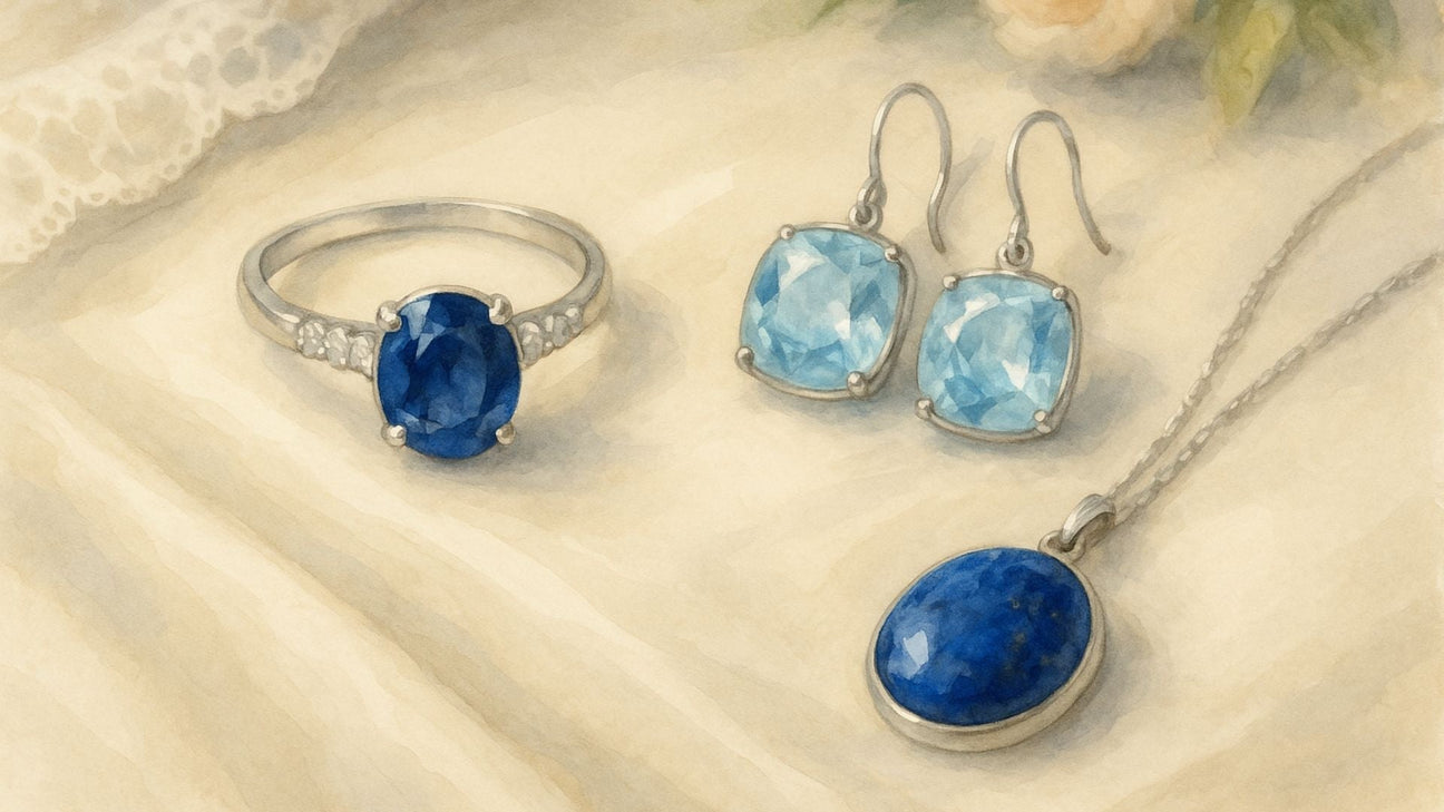 The Power of “Something Blue” in Wedding Jewelry