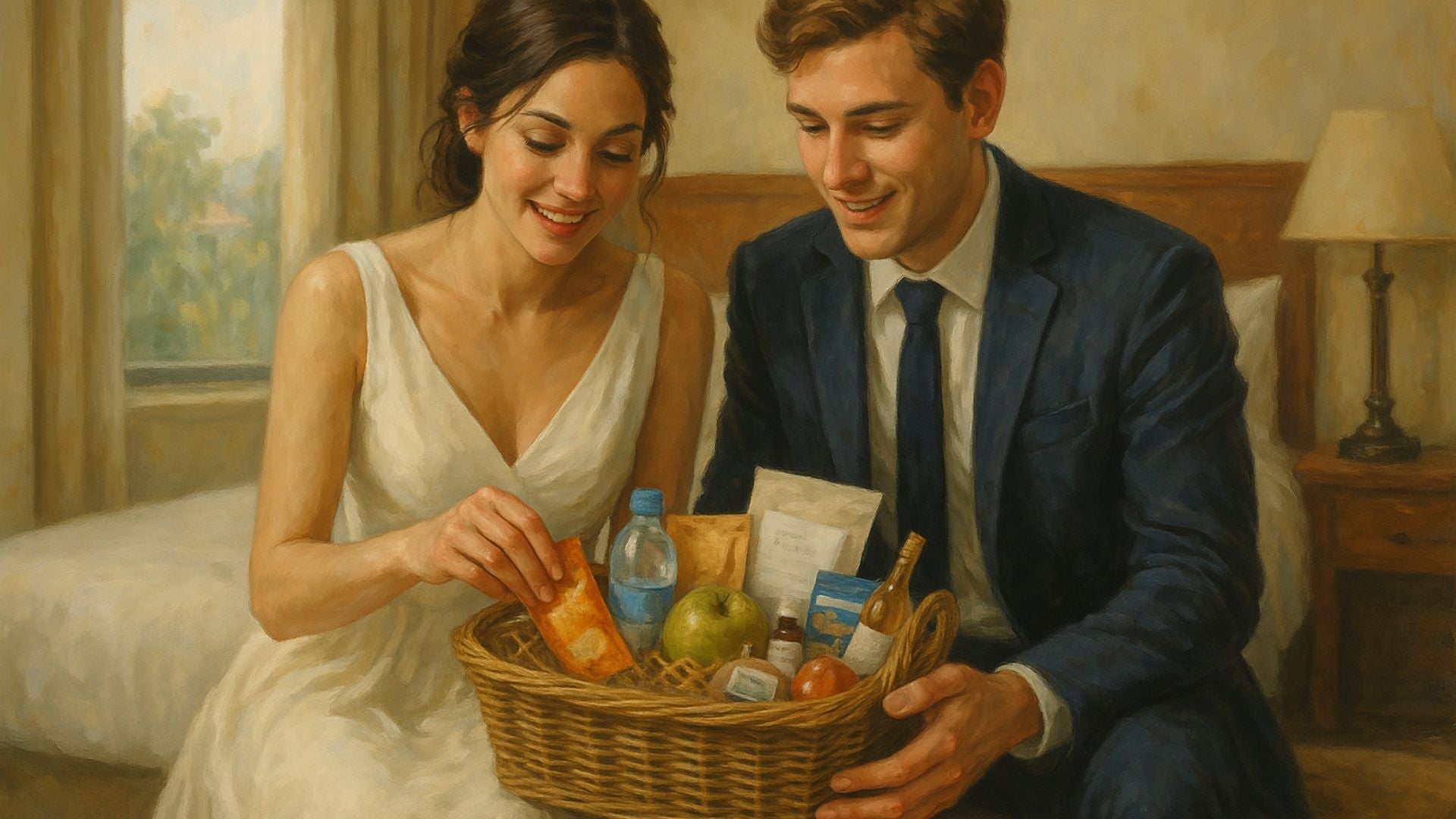 The Wedding Welcome Basket: A Small Detail That Guests Actually Love