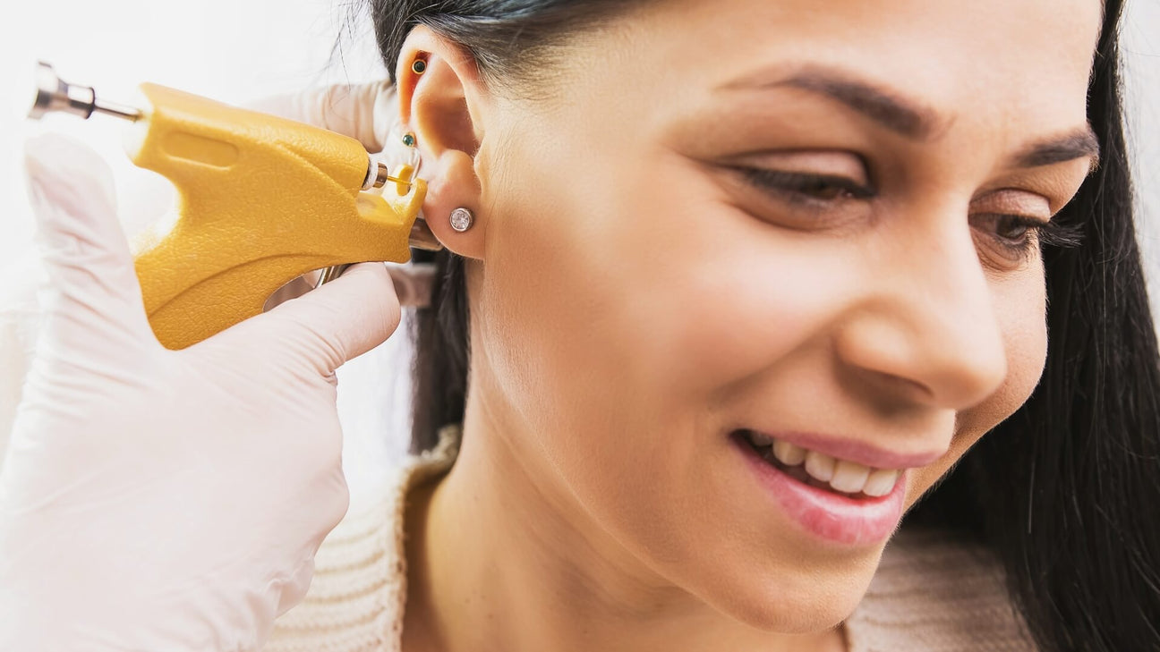 What are the different earring piercings?