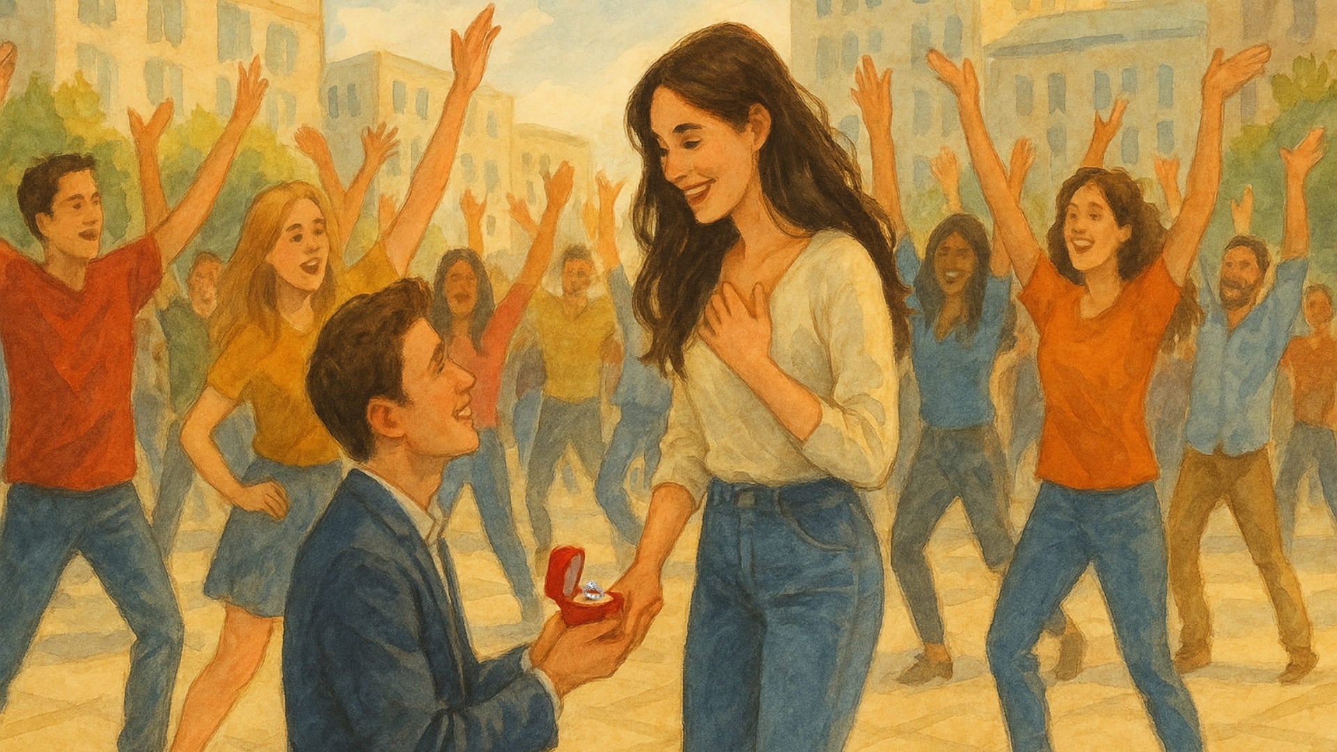 Unique and Creative Flash Mob Proposal Ideas