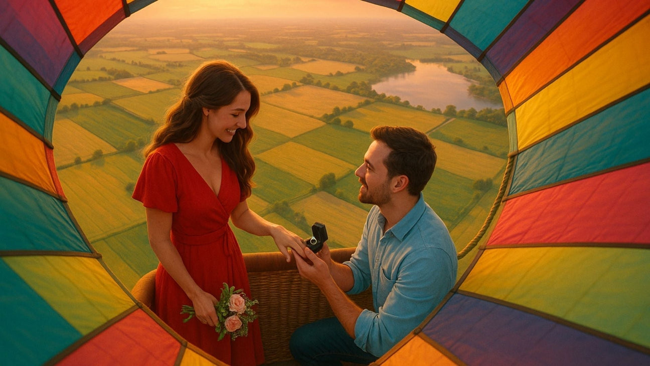 Up, Up, and Engaged: How to Propose in a Hot Air Balloon