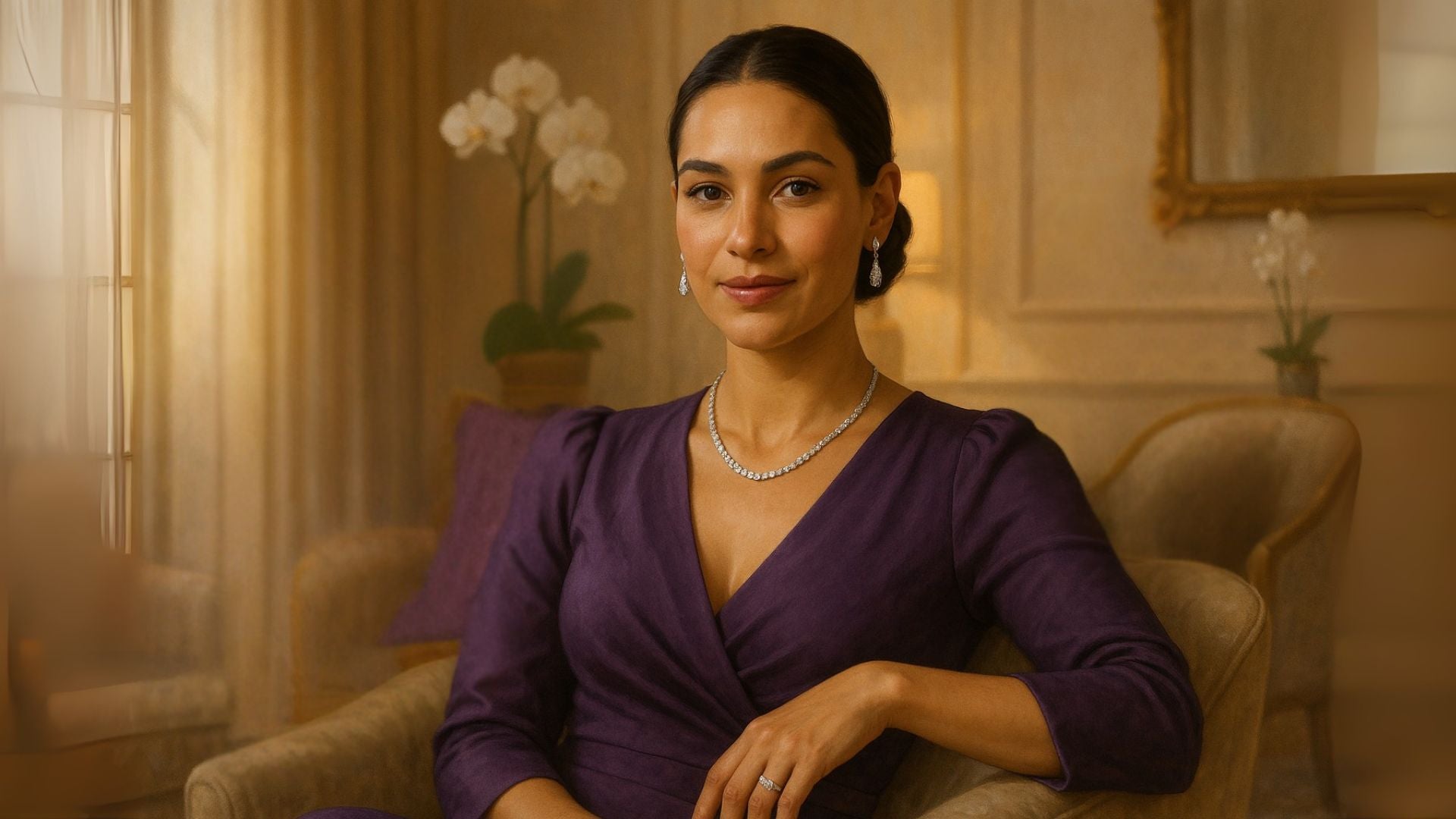 What Color Jewelry To Wear With a Purple Dress What Color Jewelry To Wear With a Purple Dress