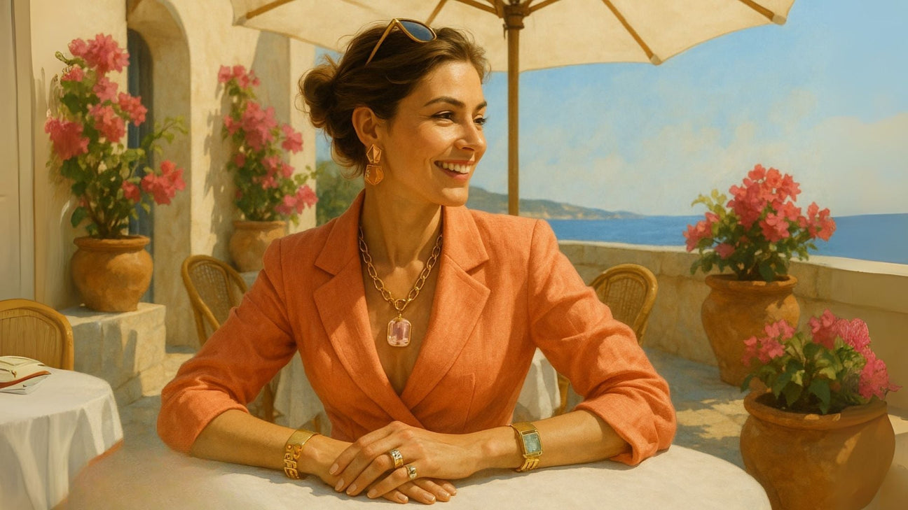 What Color Jewelry to Wear With Peach