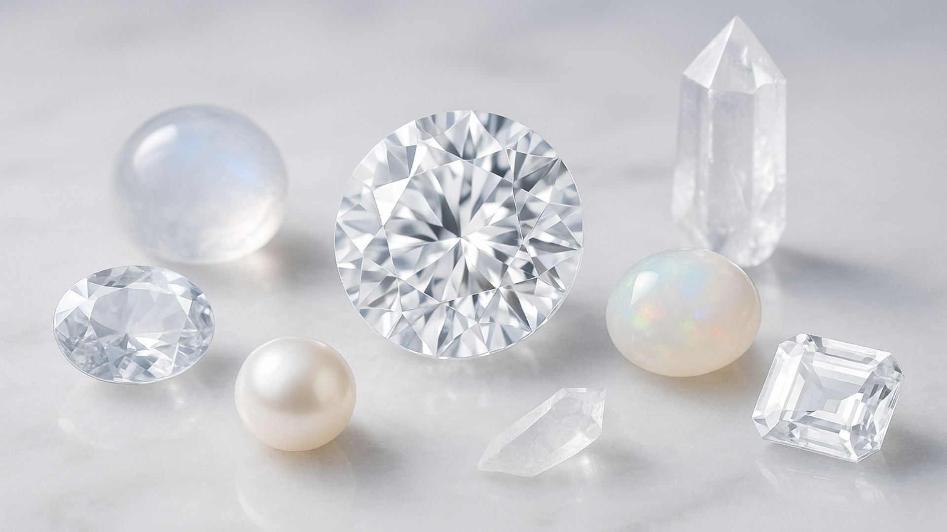 What Gemstone Is White? The Light and Calm of Nature’s Brightest Stones