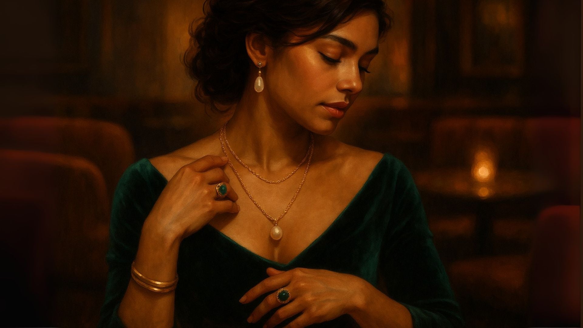 What Jewelry Can You Wear With a Velvet Dress? What Jewelry Can You Wear With a Velvet Dress?