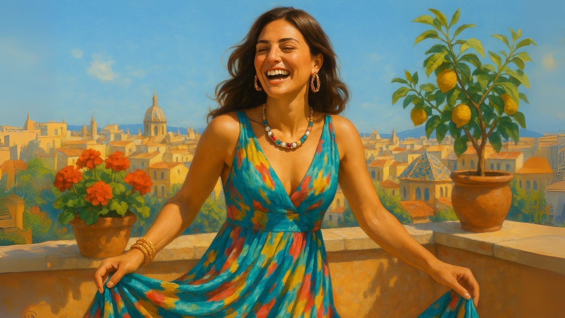 What Jewelry Goes Best with a Multicolor Dress?