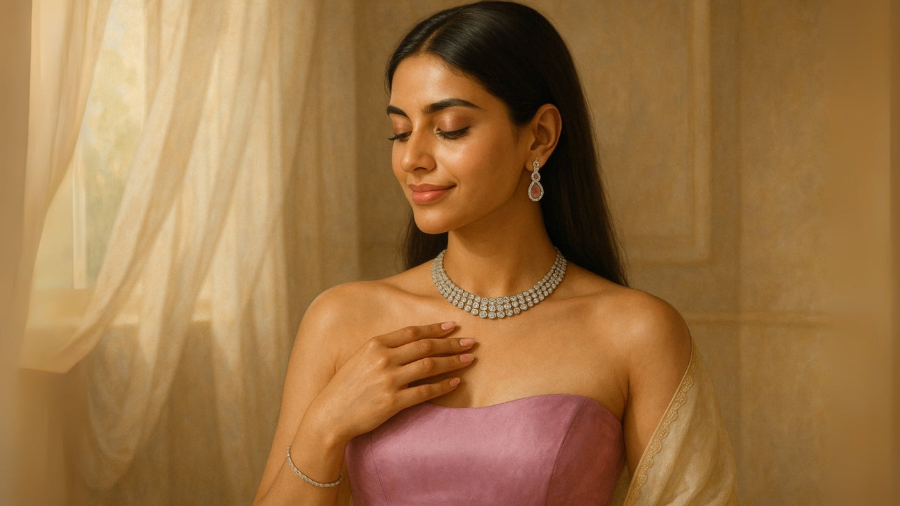 What Jewelry Should You Wear with a Strapless Dress?