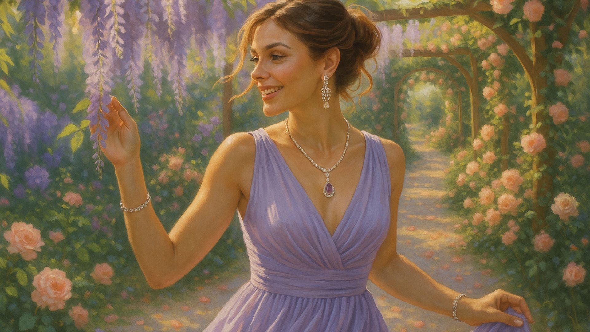 What Jewelry To Wear With a Lavender Dress What Jewelry To Wear With a Lavender Dress