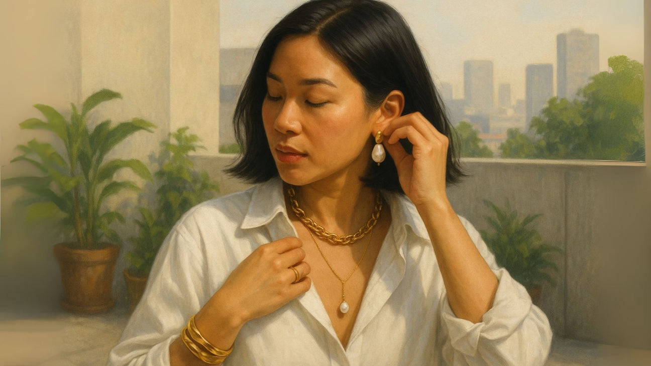 What Jewelry To Wear With a White Shirt