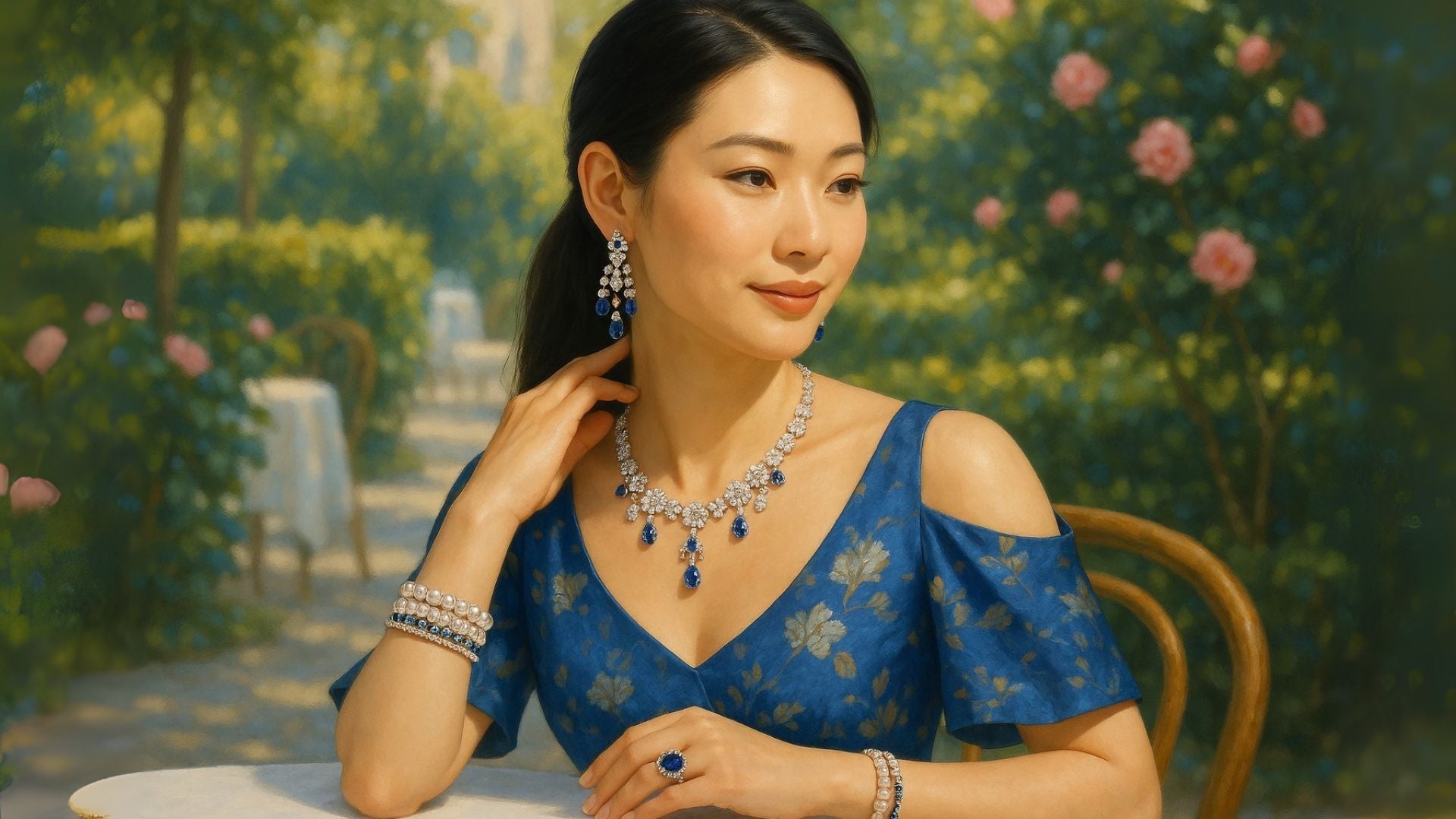 What Jewelry to Wear With a Cold Shoulder Dress