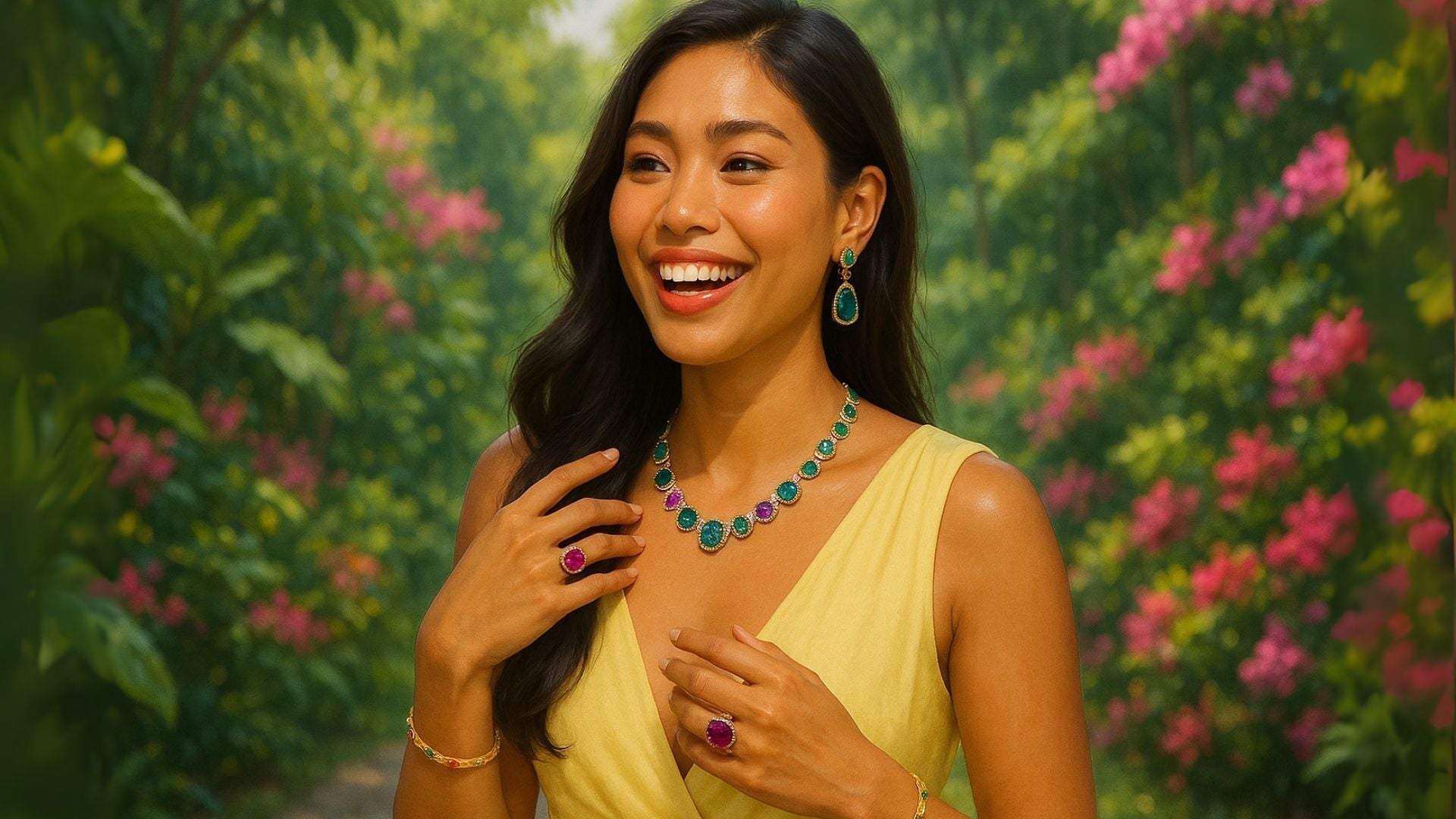 What Jewelry to Wear With a Pale Yellow Dress
