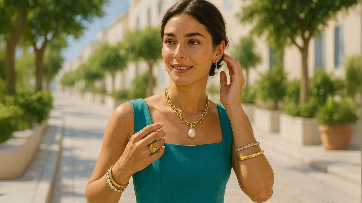 What Jewelry to Wear With a Turquoise Dress What Jewelry to Wear With a Turquoise Dress