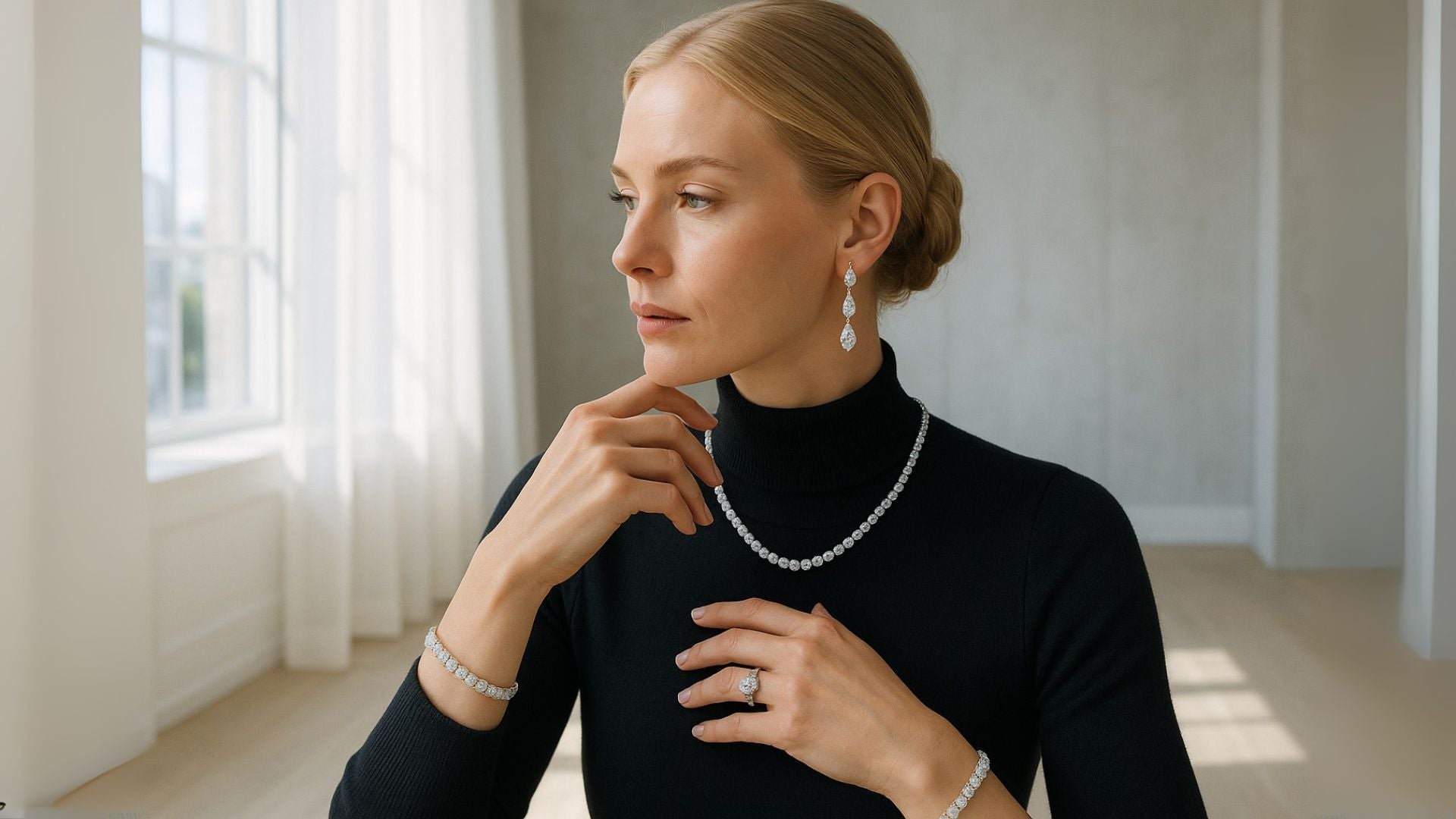 What Jewelry to Wear With a Turtleneck