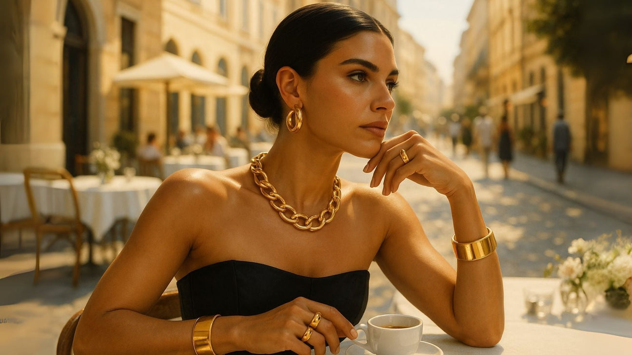 What Jewelry to Wear with a Bustier or Corset Top Dress
