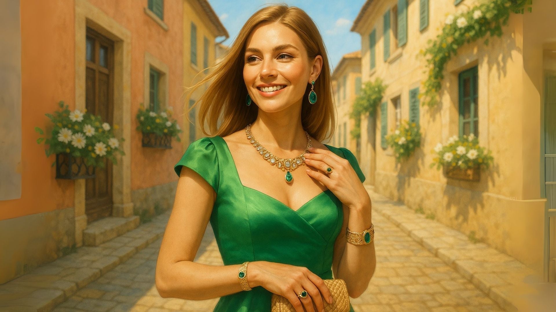 What Jewelry to Wear with a Cap Sleeve Dress