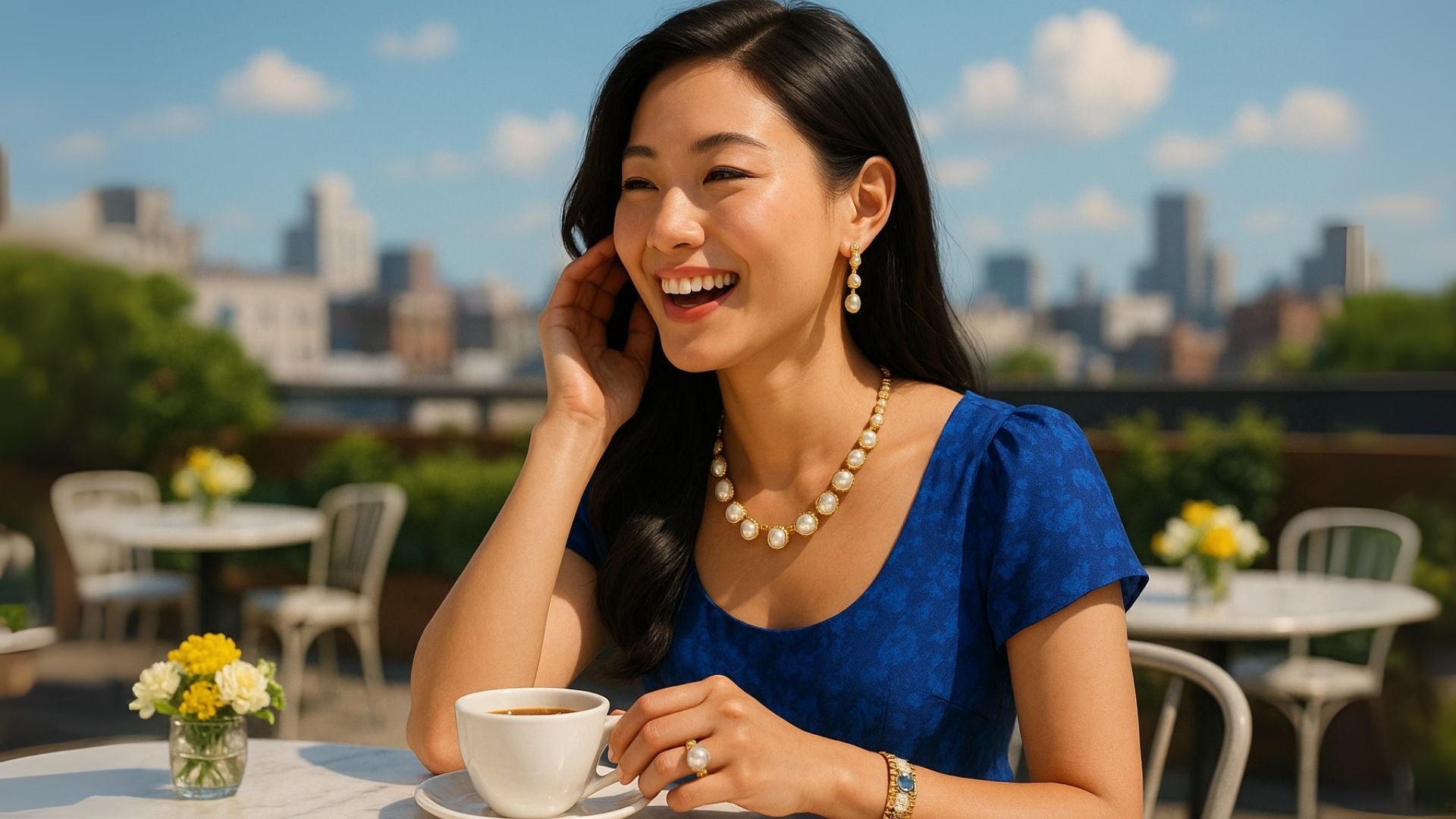 What Jewelry to Wear with a Scoop Neckline