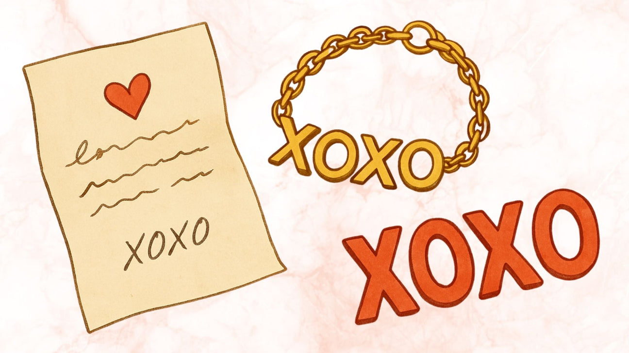XOXO meaning hugs and kisses explained