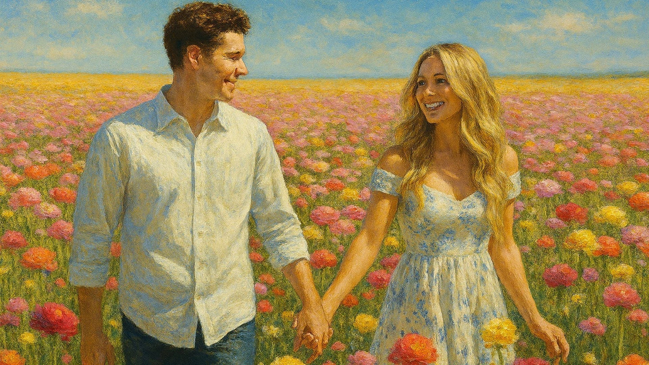Why Flower Fields Make the Perfect Engagement Backdrop