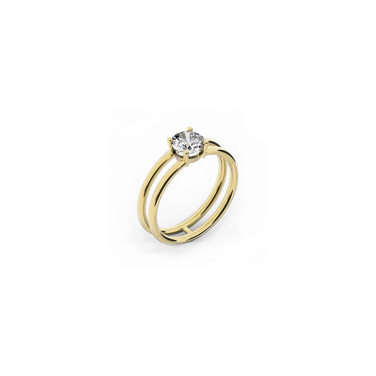 DOUBLE BAND PROMISE RING