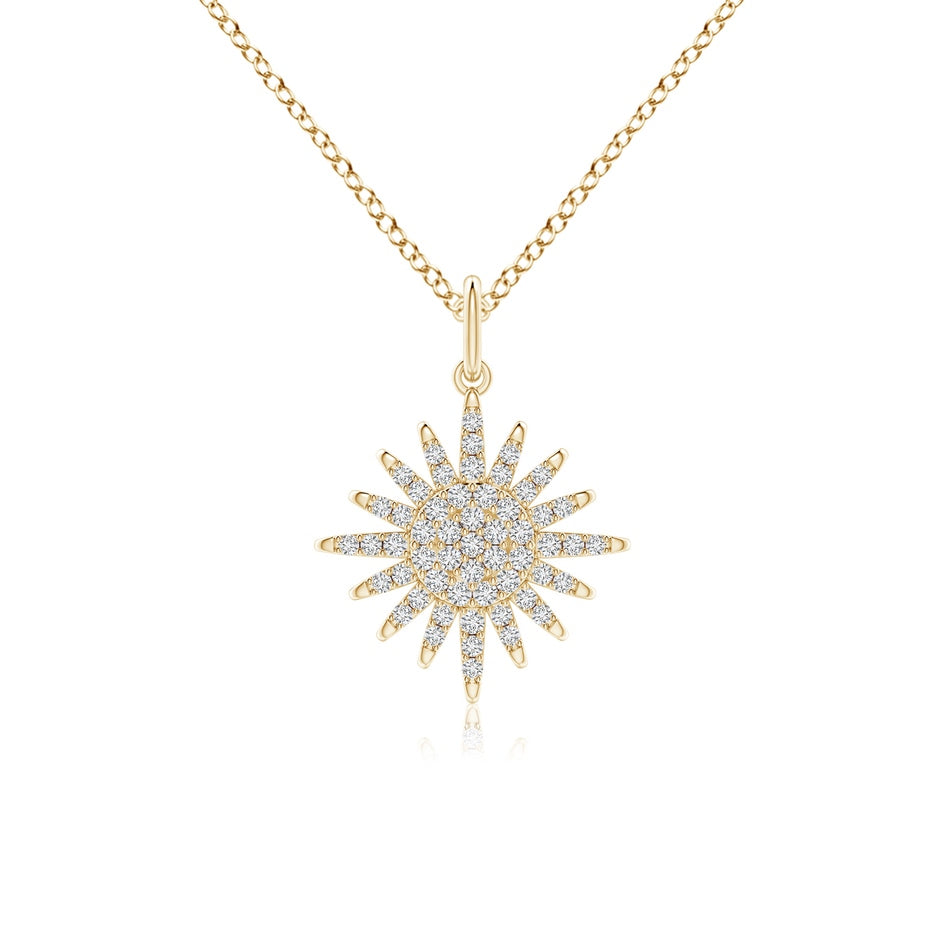 Diamond Sun Pendant
