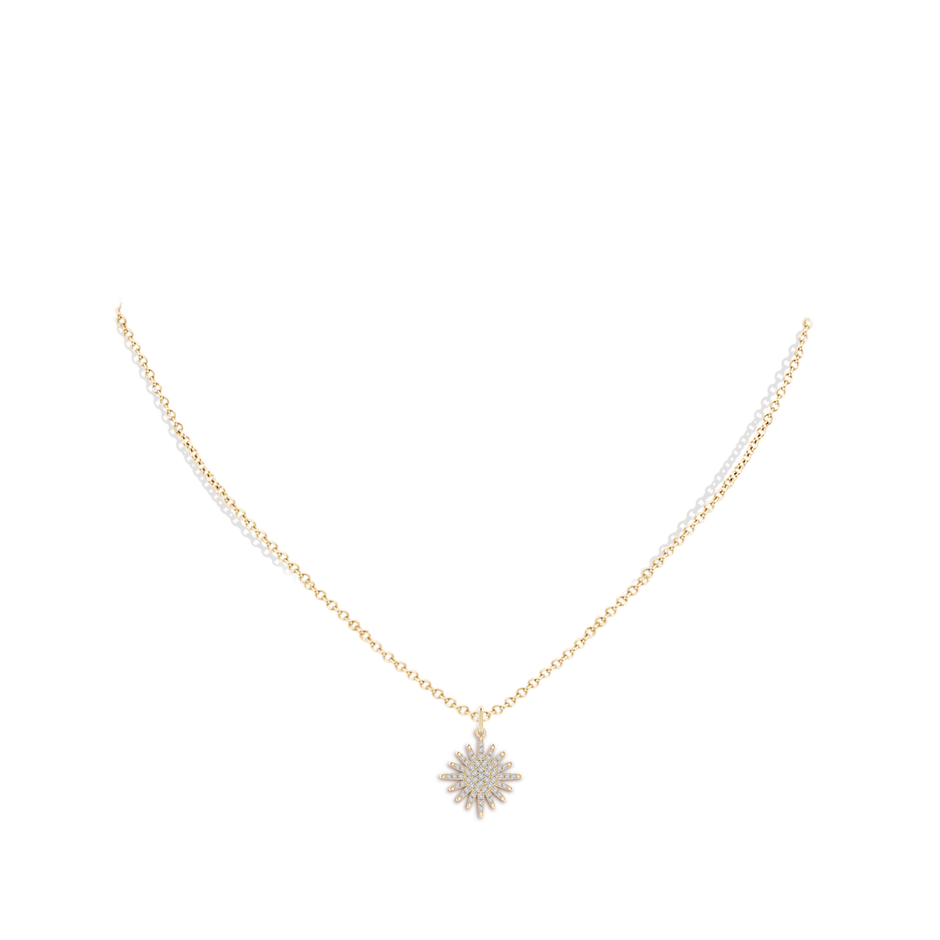 Diamond Sun Pendant