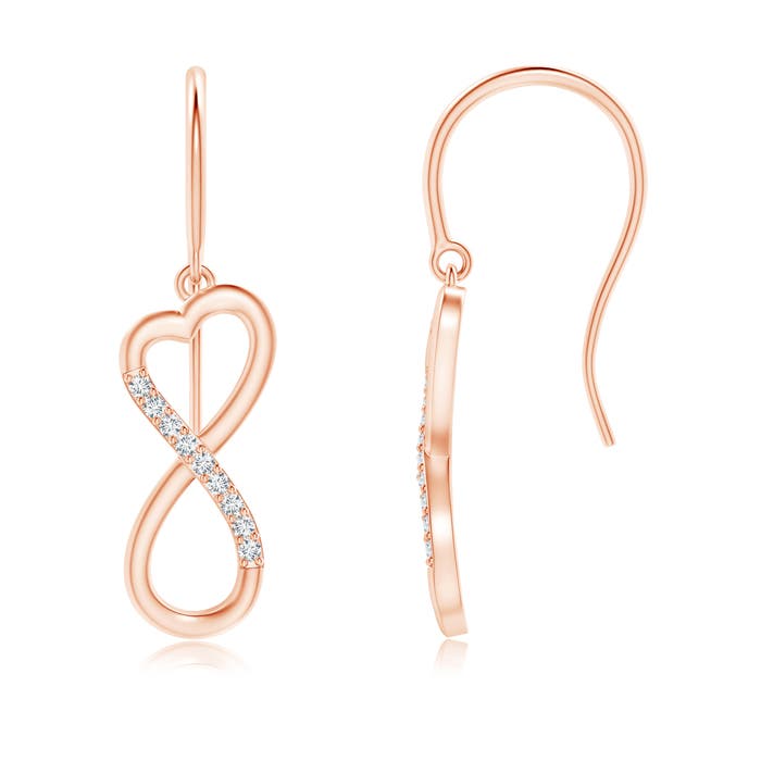 1.8 MM Diamond Shell Stud Earrings in Silver