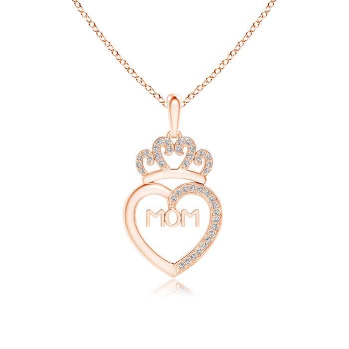0.35 CTW Three Stone Graduated Bezel-Set Diamond Lariat Necklace in 14K Rose Gold