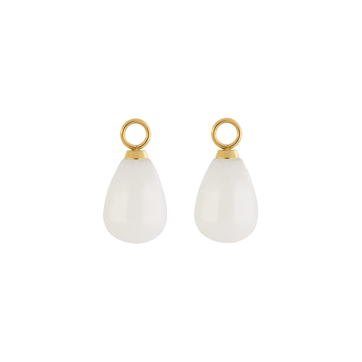 EAR ME UP Charm Drops Gold-White