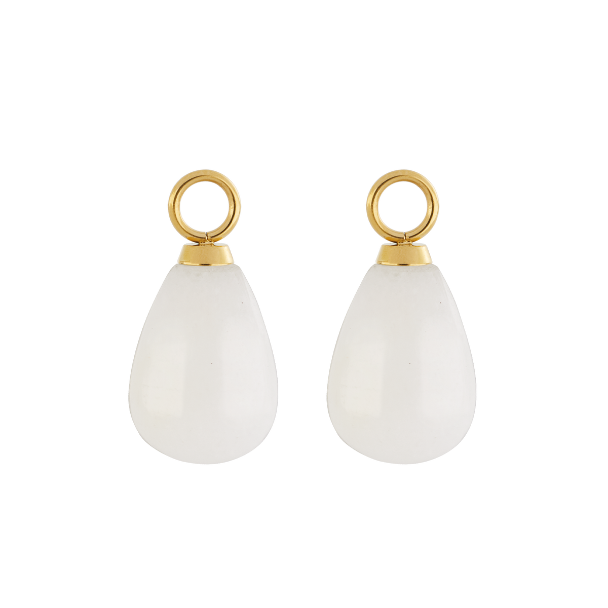 EAR ME UP Charm Drops Gold-White