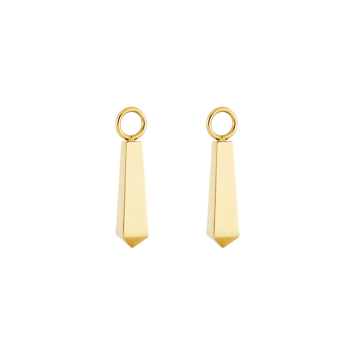 EAR ME UP Charm Obelisk Gold