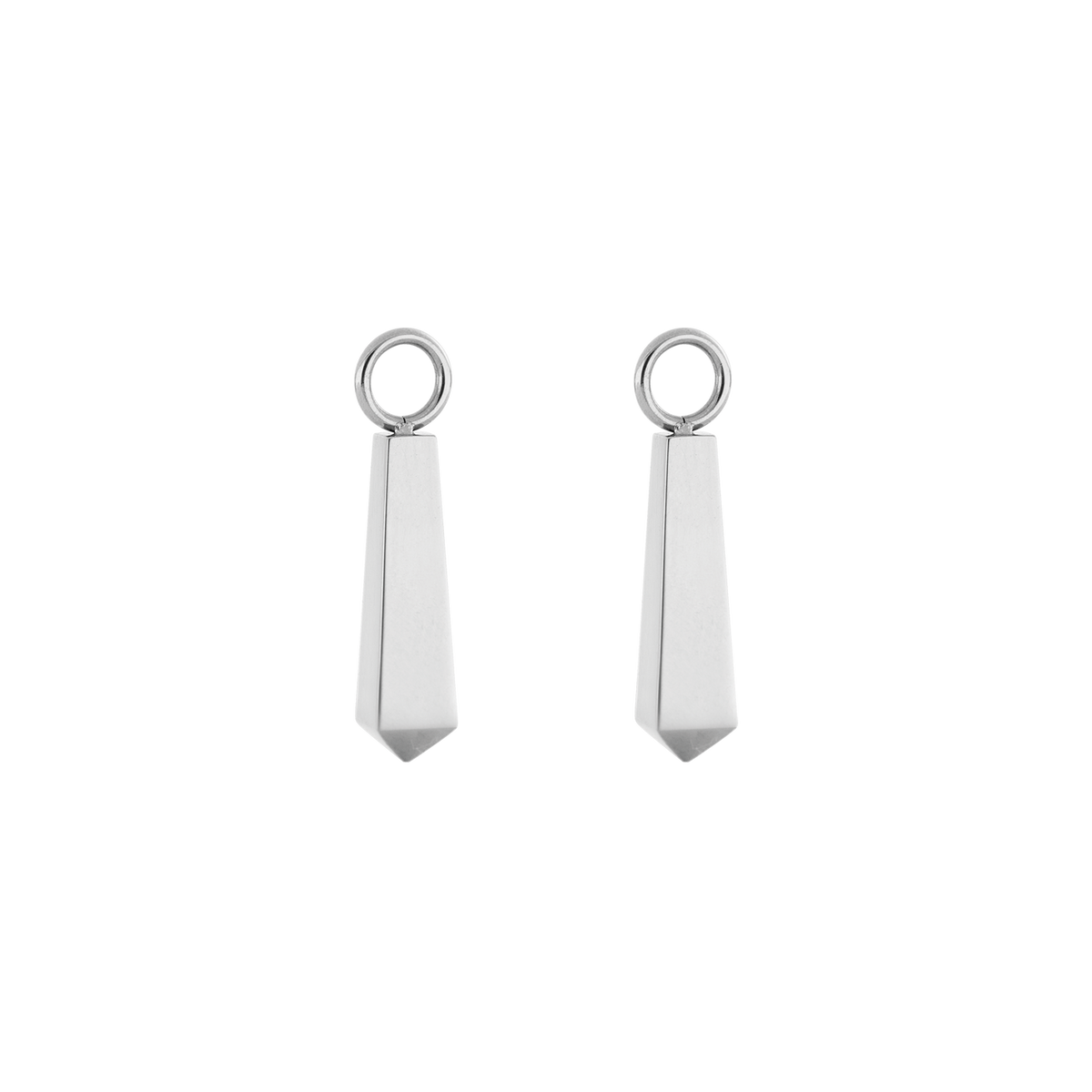EAR ME UP Charm Obelisk Silver