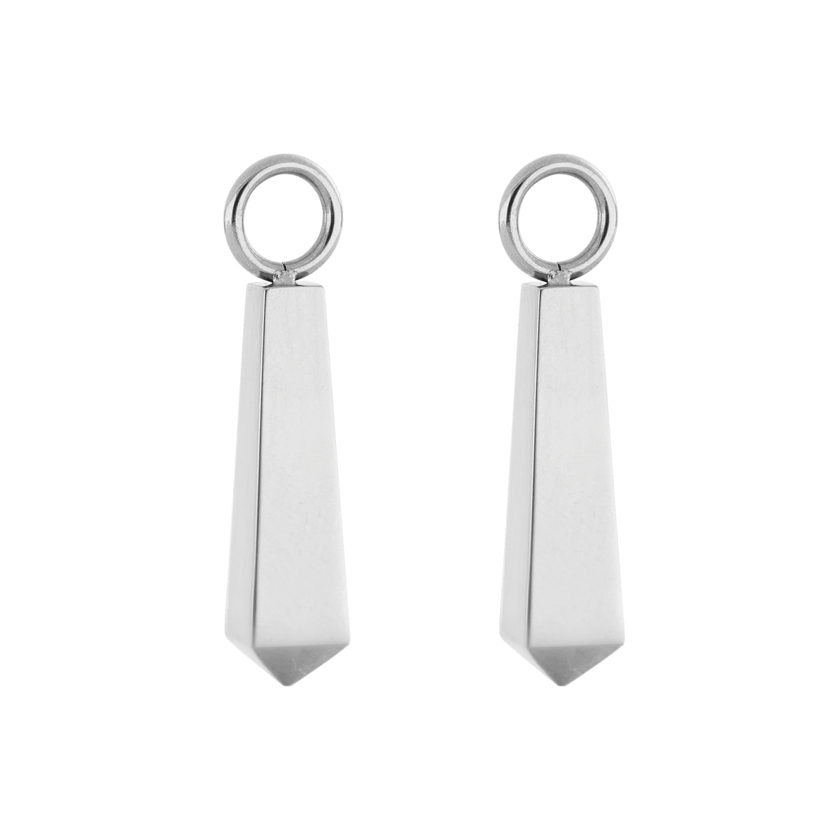 EAR ME UP Charm Obelisk Silver